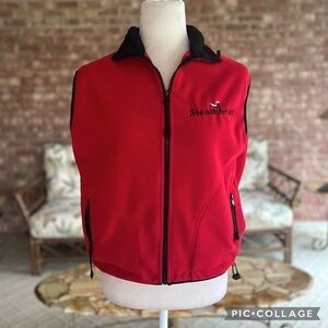 WFS Steamboat Springs Vest Fleece M Red Women’s Fleece Outdoors